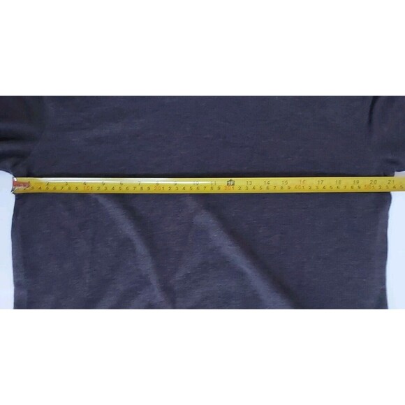 NWT Mens STRUCTURE Brown Heather LS Polo Shirt Size L Normcore Grandpa Dadcore - Picture 5 of 6